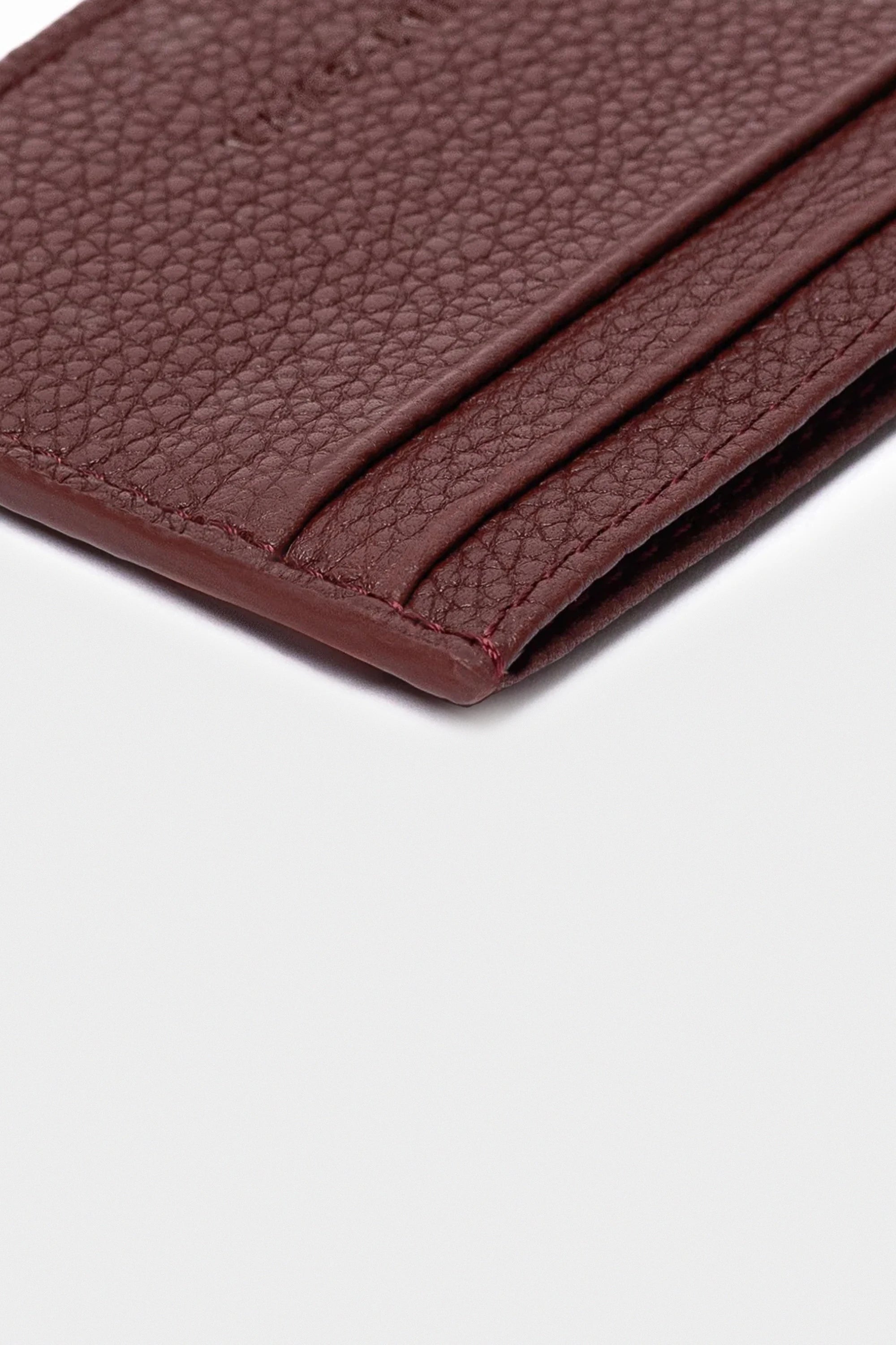 0.5 Cardholder in Pebbled Leather